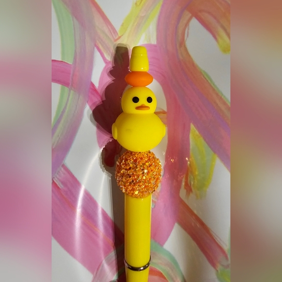 NEW, HANDMADE BEADED PEN - Picture 2 of 3